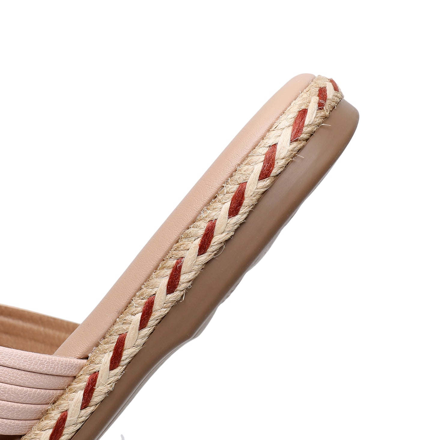 Vegan Triple Band Sandal - Rose Gold (404.044)