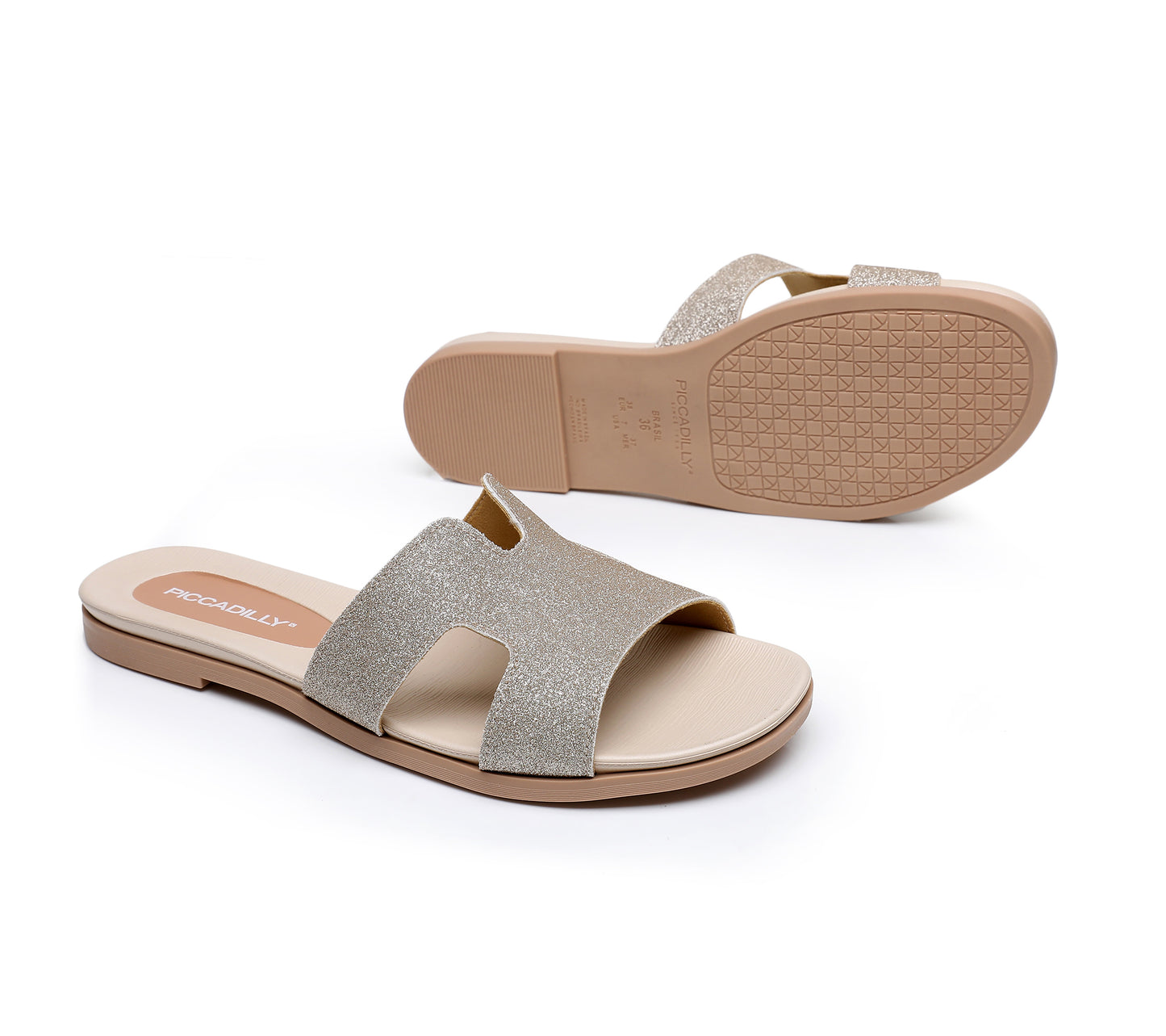 Glamour Glide Sandals - Champagne (418.048)