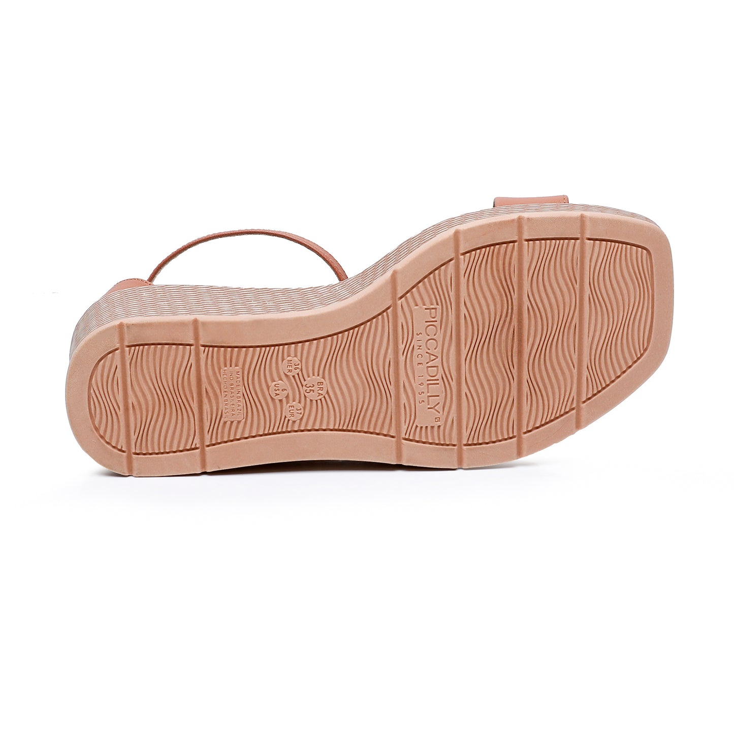 Platform Wide-Fit Wonders - Camel (580.003)