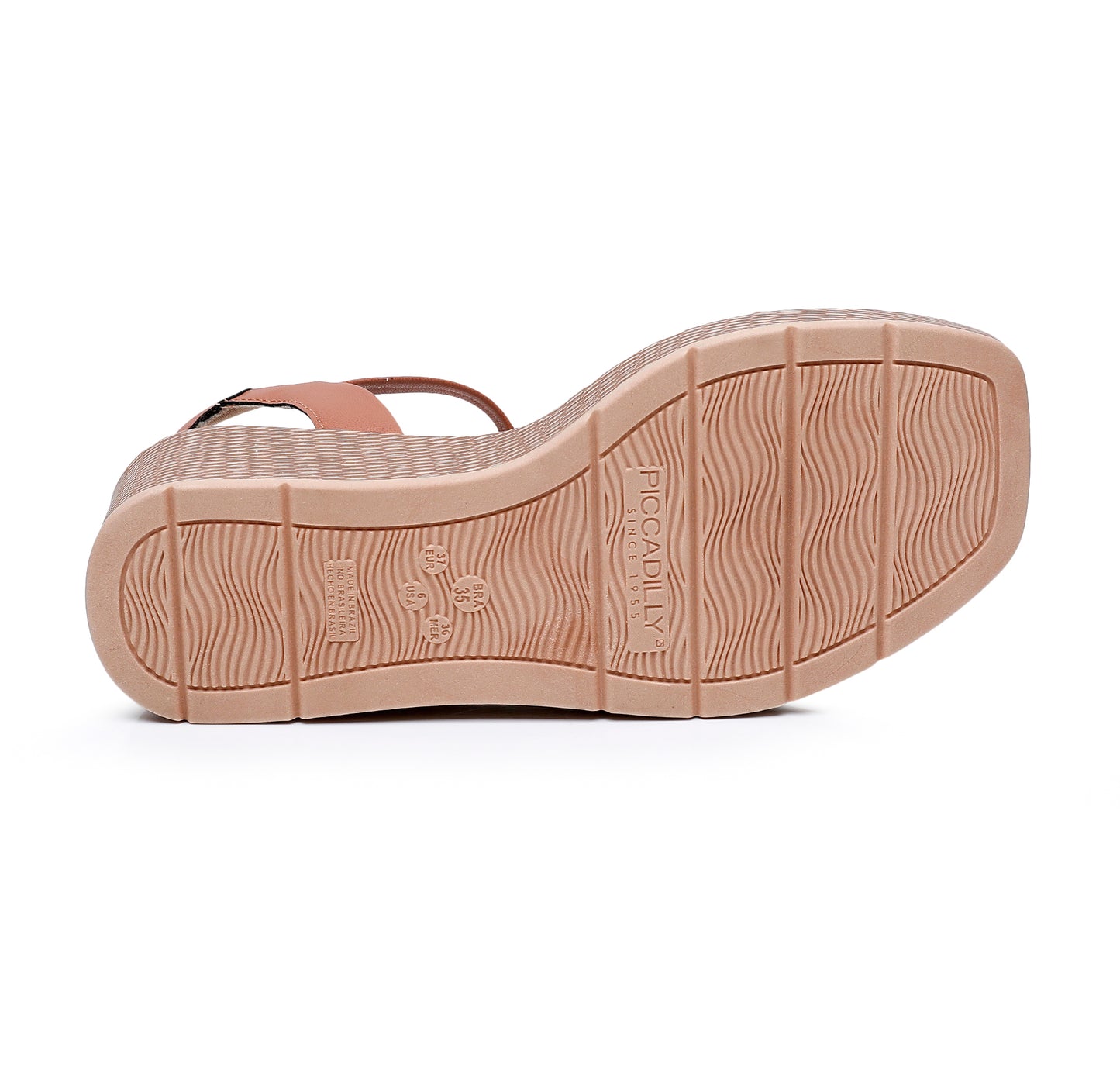 Comfort Step Platform Sandals - Blue (580.004)