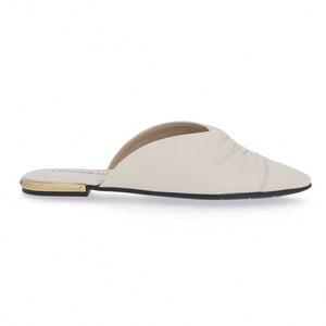 Piccadilly White Mule Slip-ons for Women (274.076)