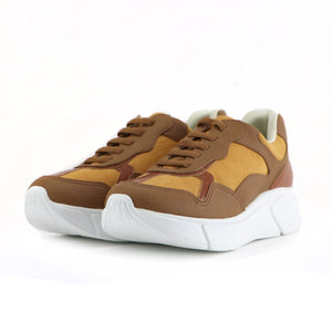 Brown Sneakers for Women (986.002) - SIMPLY SHOES HONG KONG