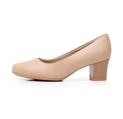 Sandra Nude Nappa Pumps for Women (110.072)