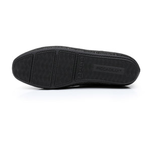 Glitter Black Flat Ladies Shoes (122.005)