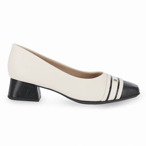 Black and White Pumps for Women (160.056)