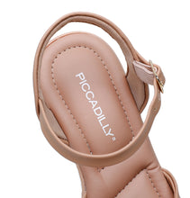 Piccadilly Nude COMFY Footbed Wedge Sandals for Women (163.013)
