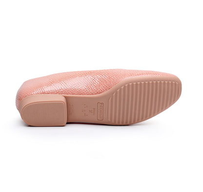 Peach Flat Ladies Shoes (250.115)