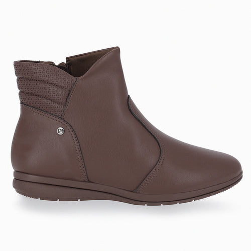 Brown Ankle Boots for Women (261.023)