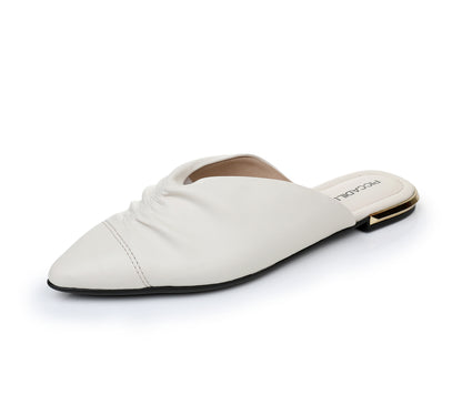 Serenade Mule Slip-Ons - White (274.076)