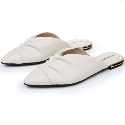 Serenade Mule Slip-Ons - White (274.076)