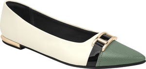 Touch of Gold Buckle Pumps (274.084)