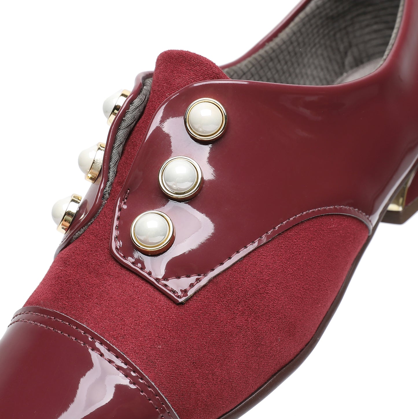 Vintage Charm Shoes - Burgandy (278.003)