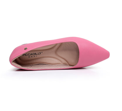 Sleek Deco Point Flats - Fuchsia (274.054)