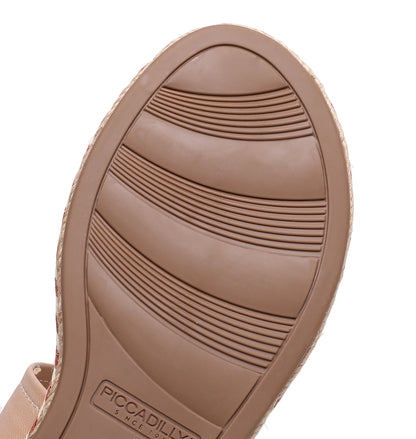 Slip-On Flats with Braided Strap - Nude (404.045)