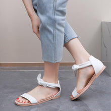 Wrapped Around Flat Sandals - White (418.059)