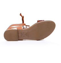 Piccadilly Brown Cushioned Footbed Sandals with Ankle-Strap for Women (510.038) - Simply Shoes Hong Kong