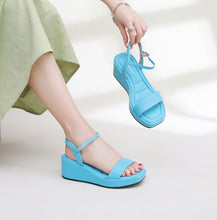 女款藍色涼鞋 (580.004) 