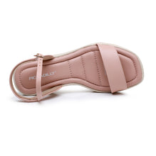 Piccadilly Rose Square toe Platform Sandal with Cushioned Footbed for Women (580.004)