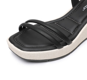 Black Platform Sandals for Women (580.005)