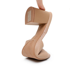 Beige High Heel Sandal for Womens (626.025)
