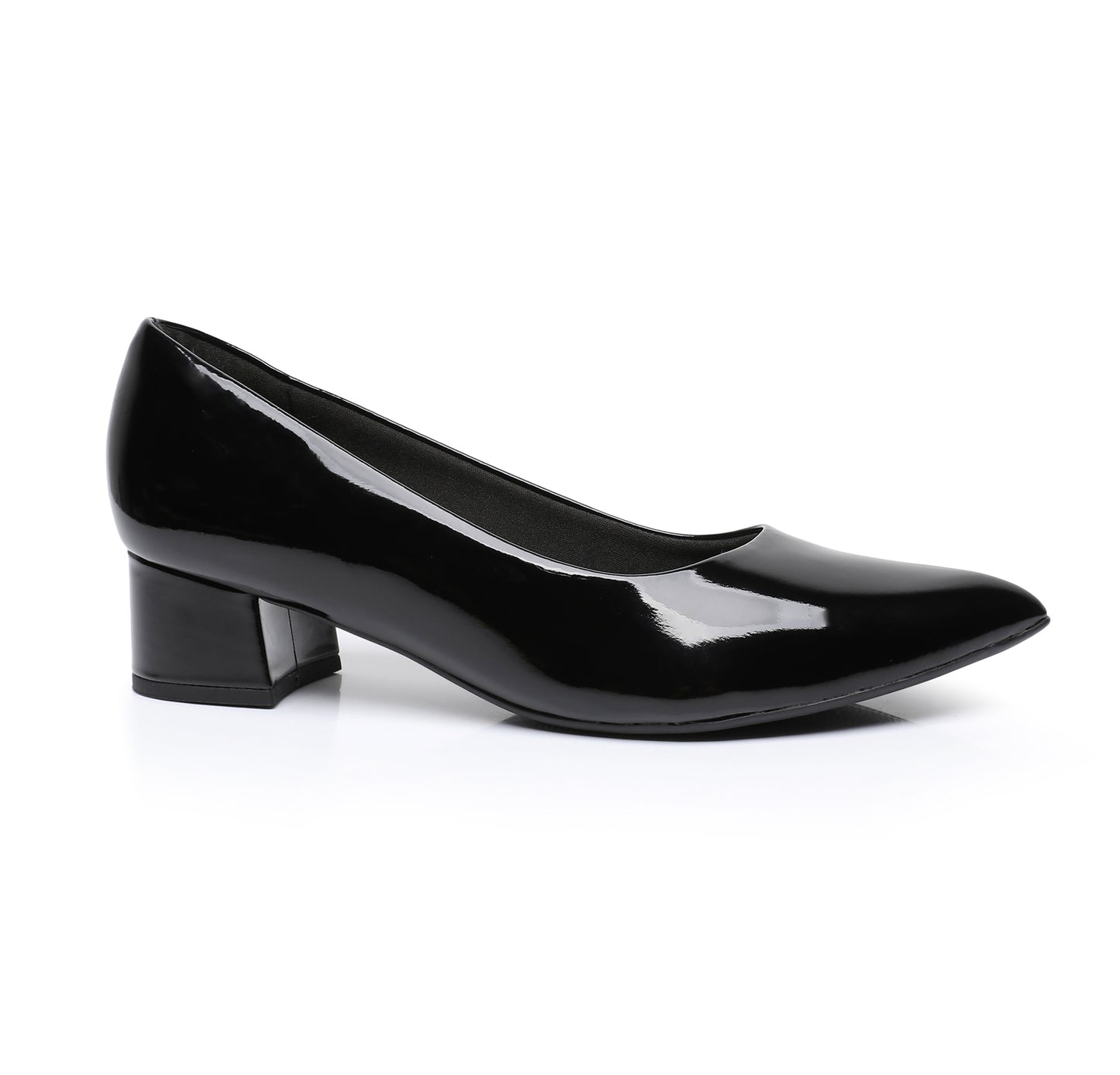 Black Patent Ladies Pumps (738.002)