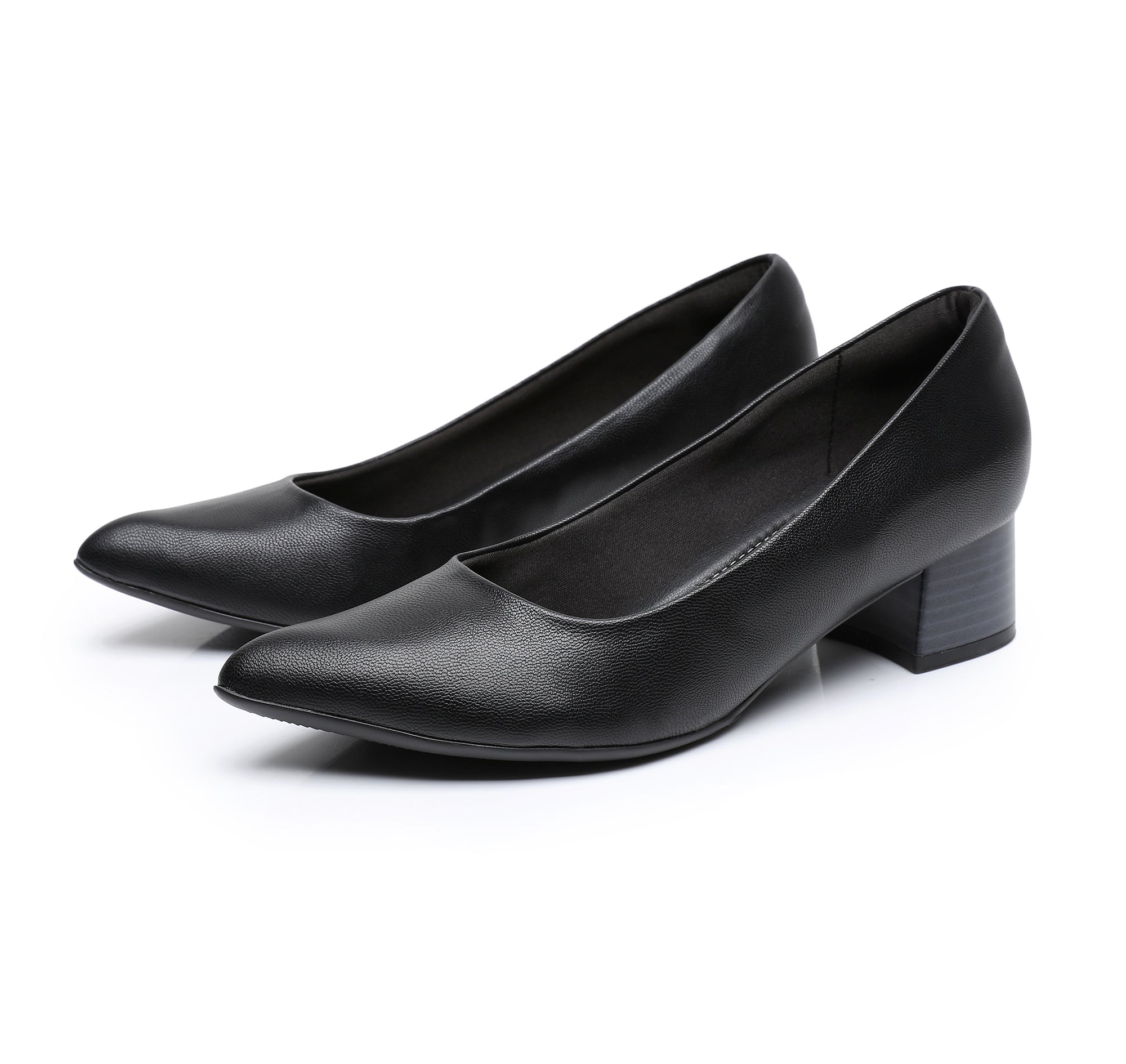 Thick kitten heel shoes sales