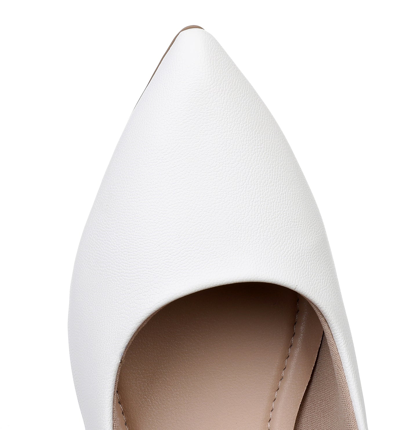 Gentle Glam Pumps - White Nappa (739.015)