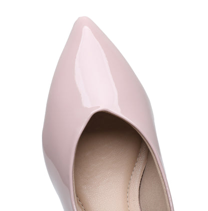 Lavender Patent Sling Back Pumps for Women (739.031)