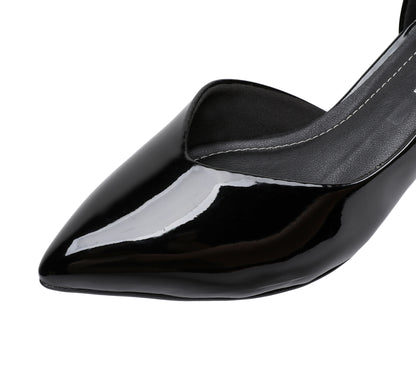 Purr-fect Elegance Pumps - Black Patent (740.019)