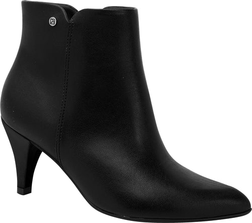 Pointed Toe Black Ankle Boots (745.087)