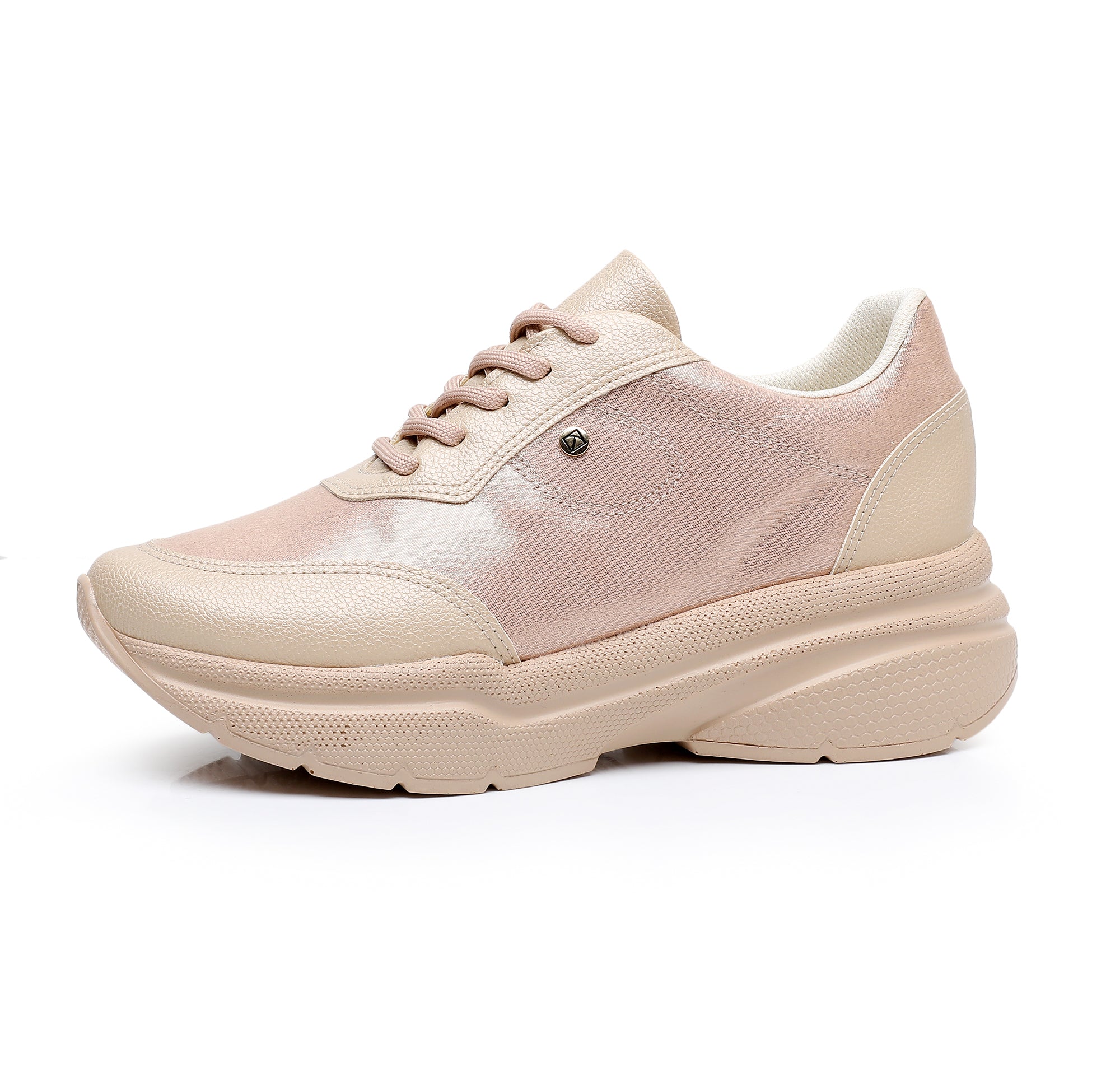 Urban Mod Must Have Lace Up Sneakers Nude 781.002