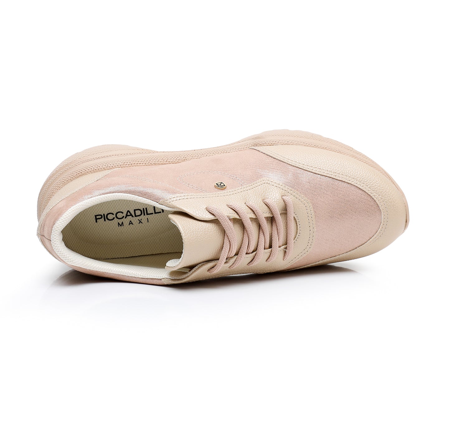 Urban Mod Must-Have: Lace-Up Sneakers - Nude (781.002)
