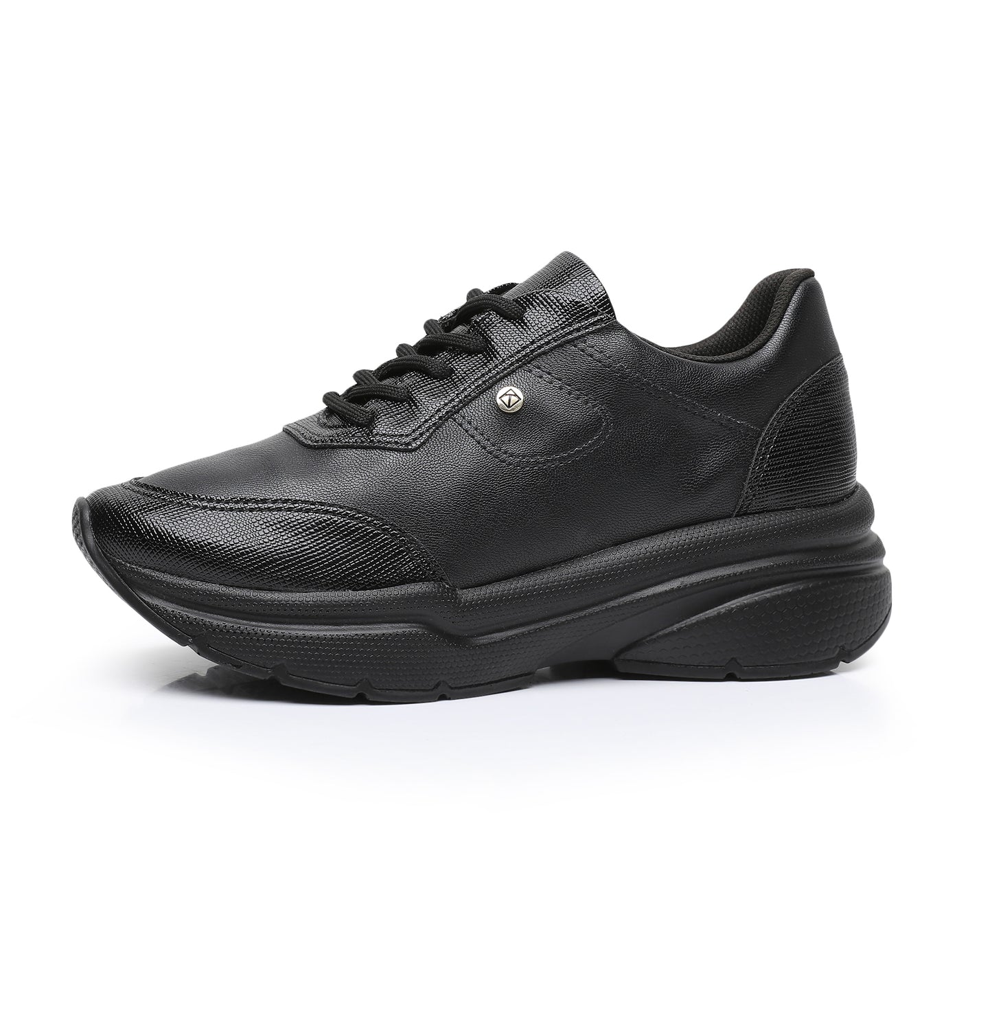 Urban Mod Must-Have: Lace-Up Sneakers - Black (781.002)