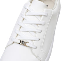 Piccadilly White & Gold Lightweight Women's Lace-Up Sneakers" (851.003)