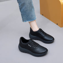 "Step in Comfort: Piccadilly Black Women's Wide Fit Lace-Up Sneaker with Arch Support" (936.007)