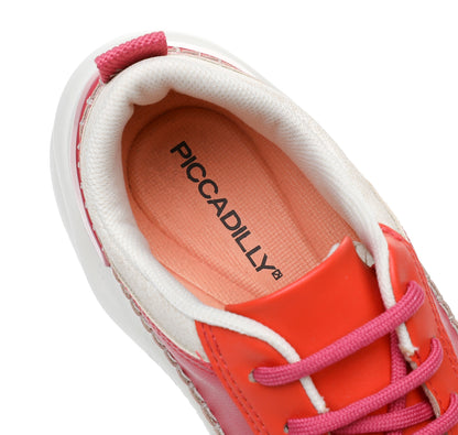 City Beat Chunk Sneakers - Pink & Coral (939.005)