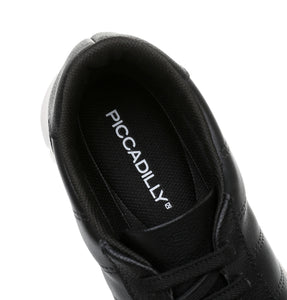 Piccadilly Black Women's Sneaker Shoe with Elastic Lace (953.002)