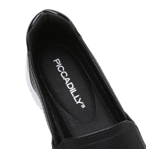 Black Slipon Sneakers for Women  (970.050)