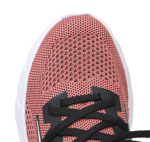 Salmon Pink Flyknit Sneakers for Women (993.002-4)