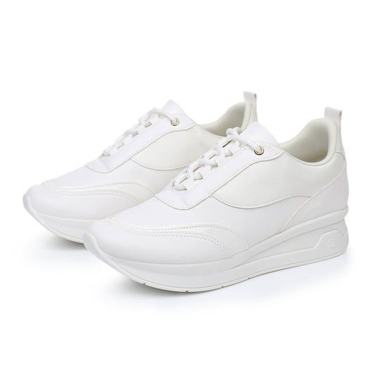 女式白色 ENERGY 運動鞋 (996.027)-M 