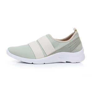 Piccadilly Mint Women's Lightweight Slip-On Sneakers with SOSI Footbed (S005034)