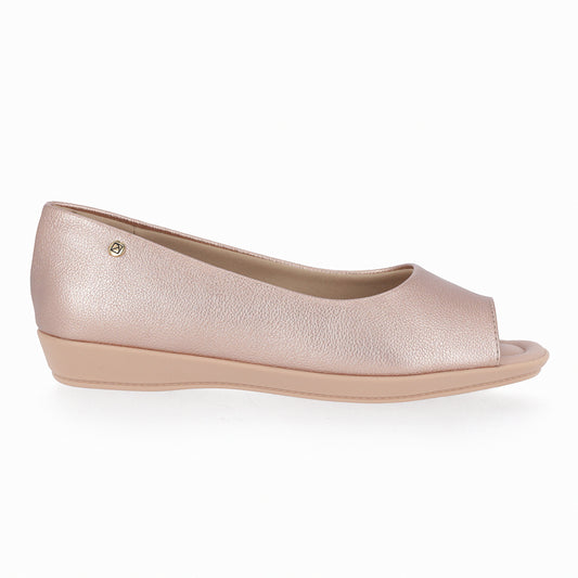 Rose Peep Toe Flat for Women (103.021)