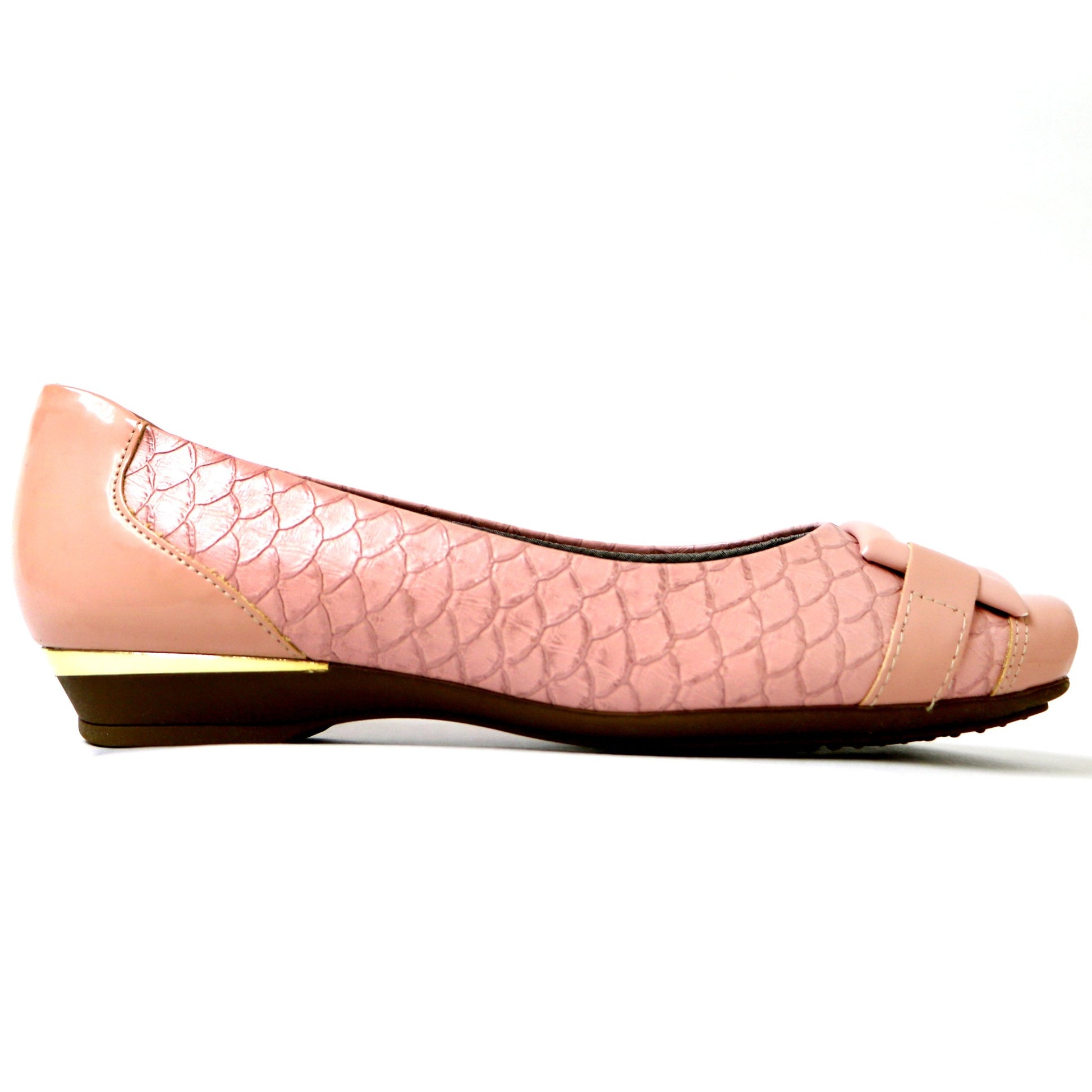 Light Pink Flats Ballerina for Women (147.140) - SIMPLY SHOES HONG KONG