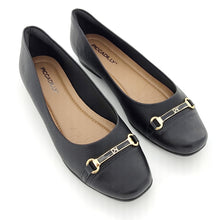 Black Flat Ladies Shoes (250.184)