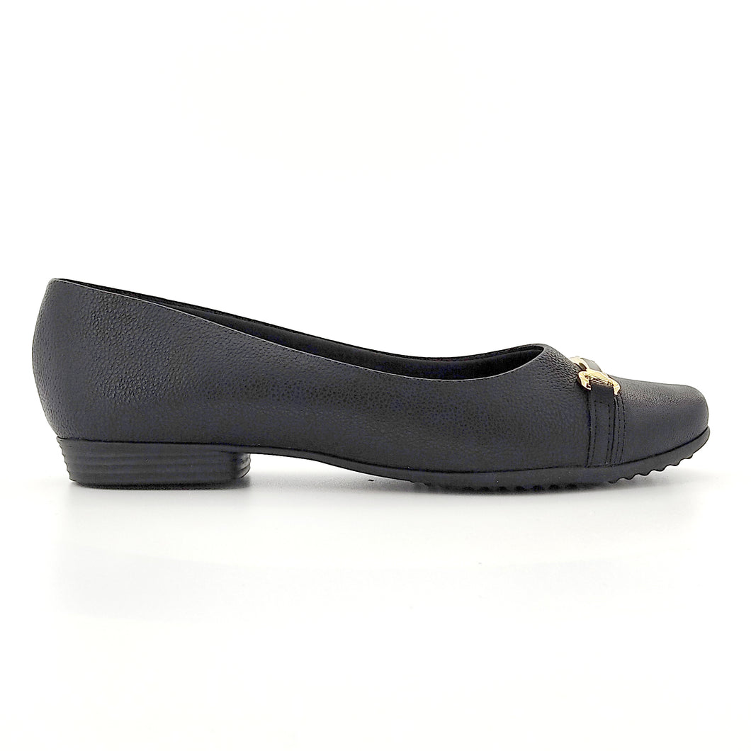 Black Flat Ladies Shoes (250.184)