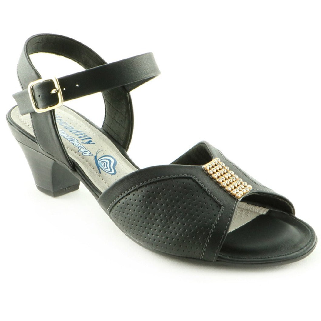 Black Sandals for Women (548.004) - SIMPLY SHOES HONG KONG