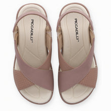 Mauve Sandals for Women (239.004)