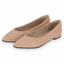 Nude Nappa Flats for Women (274.054)