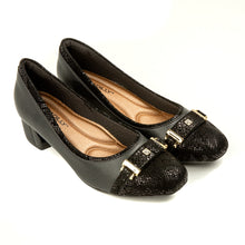 Black with Snake Pumps for Women (322.028)