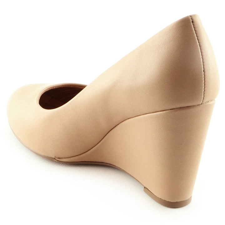 Taupe Pumps for Women (691.001) - SIMPLY SHOES HONG KONG
